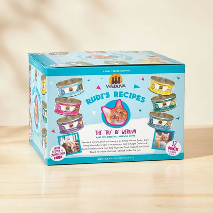 Cat Rudis Recipes Variety Pack 5.5Oz. (Case of 12)