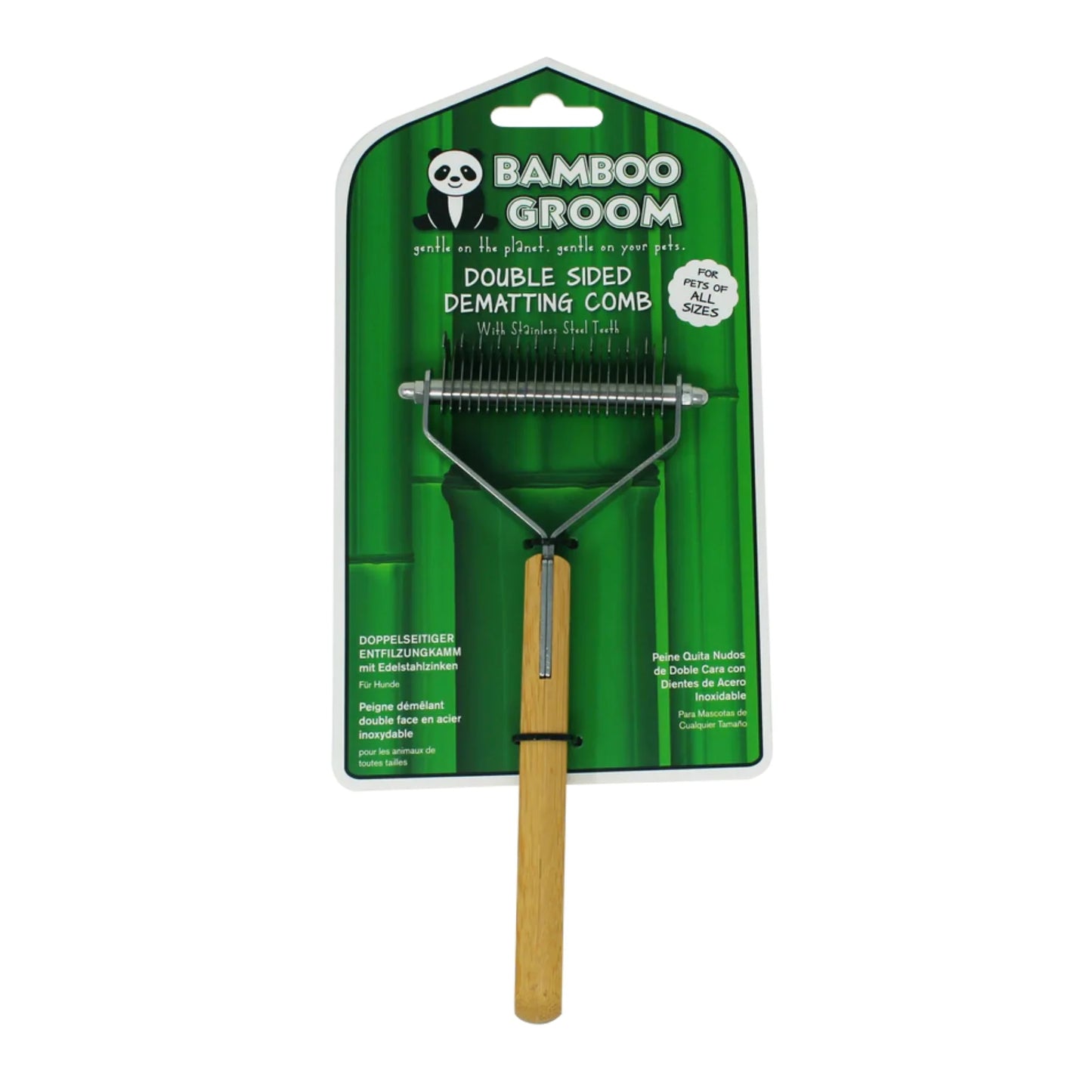 Double-Sided Dematting Comb