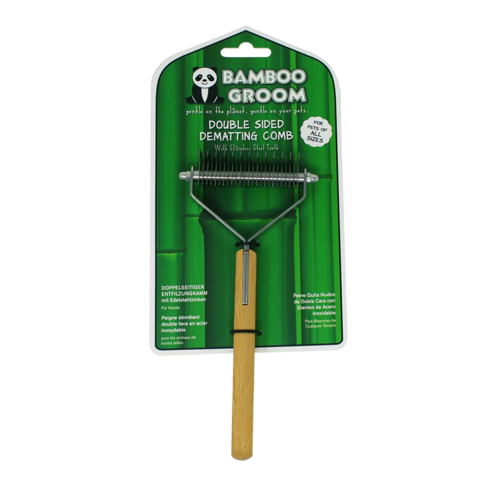 Double-Sided Dematting Comb