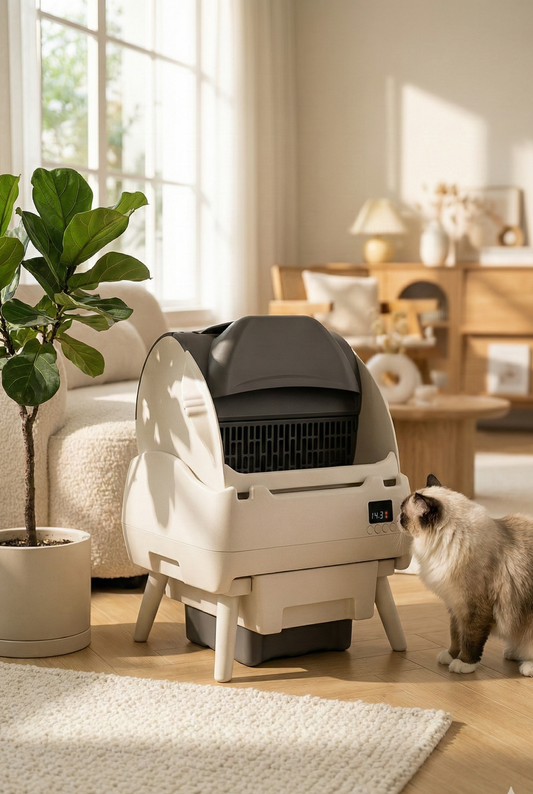 Automatic Cat Litter Box Self Cleaning