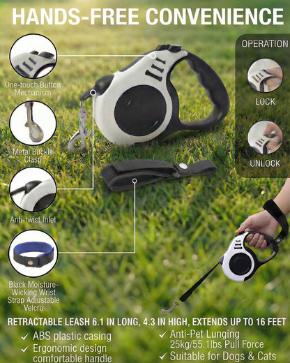 Escape-Proof Cat Harness and Leash Set – Adjustable No Pull Soft Vest with 360° Reflective Straps, Built-In Pocket & Wrist Strap, Breathable Mesh Outdoor Harness for Cats & Kittens