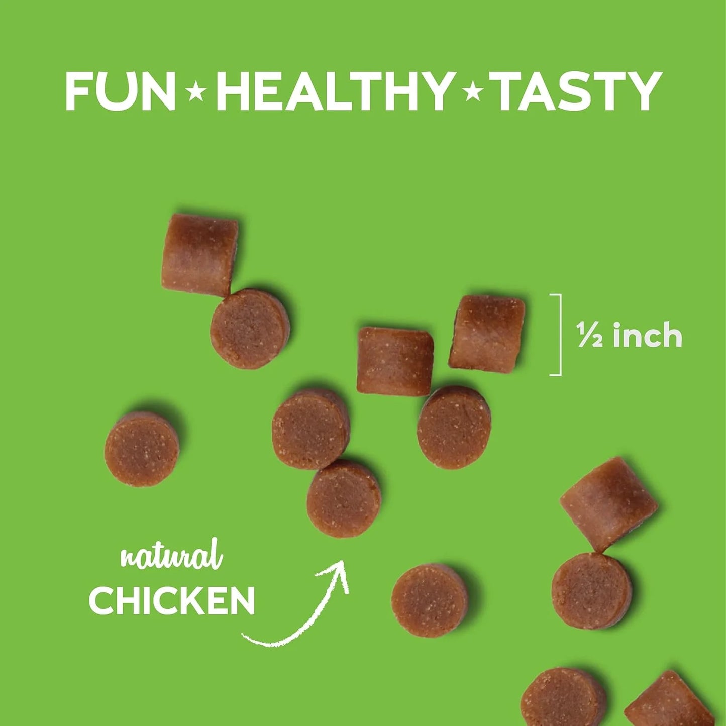 Grain-Free Buddy Biscuits with Tender Chicken Cat Treats; 3Oz. Bag