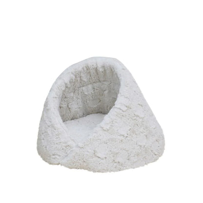 Rose Cradle Pet Bed Ivory 17.7 In
