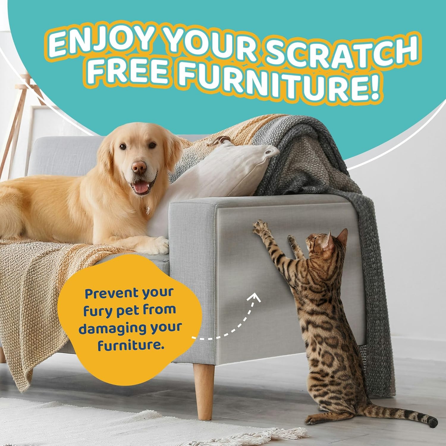  Anti Scratch Furniture Protector