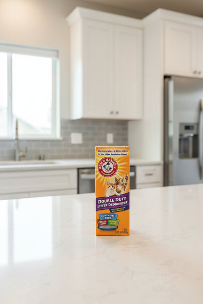 Double Duty Cat Litter Deodorizer with Baking Soda 1Ea/30 Fl Oz