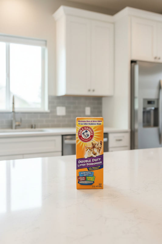 Double Duty Cat Litter Deodorizer with Baking Soda 1Ea/30 Fl Oz