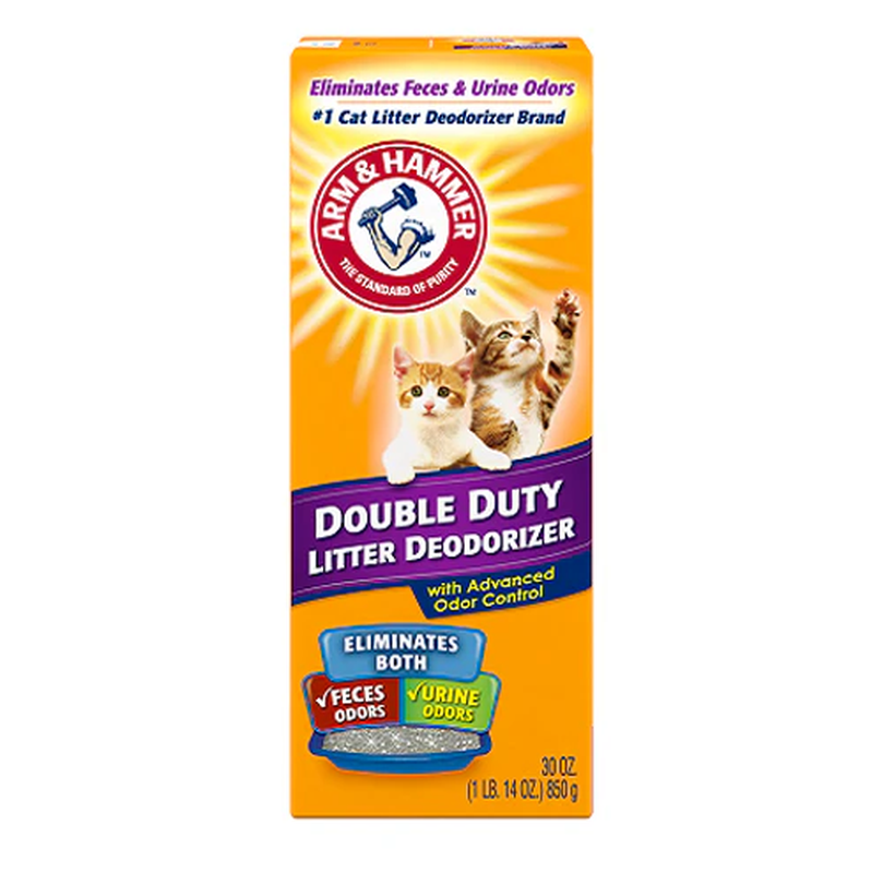 Double Duty Cat Litter Deodorizer with Baking Soda 1Ea/30 Fl Oz