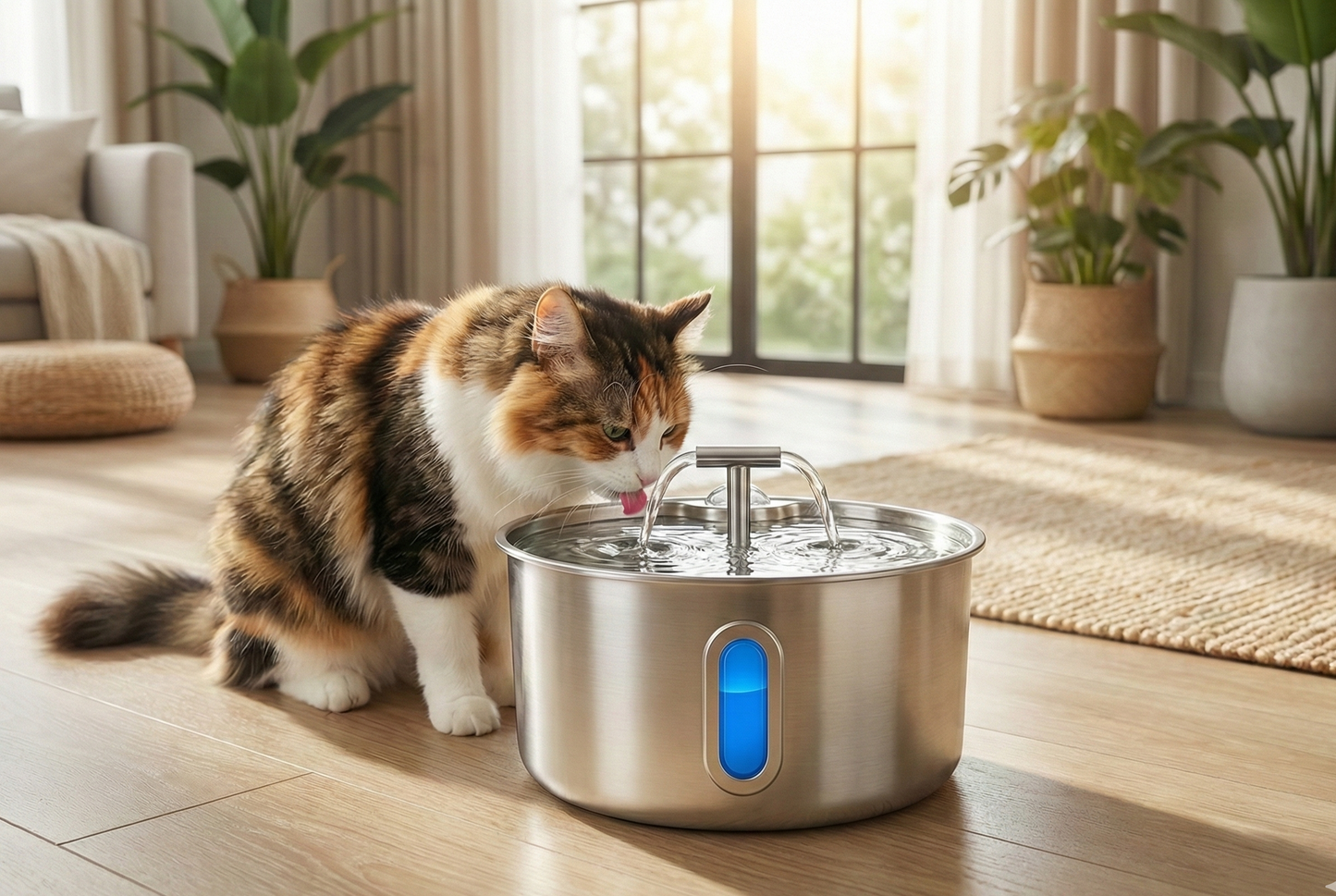 Hygienic Stainless Steel Bubbler Fountain