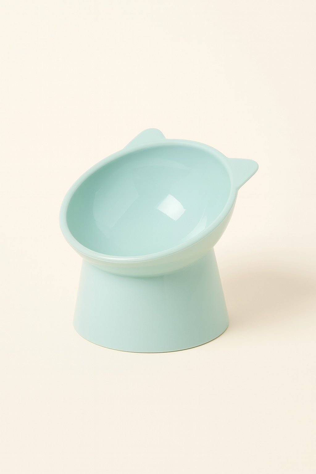 3Pcs Elevated Cat Bowls with Stand, anti Vomit Cat Food Bowl, 15 Tilted, Pink/Blue/Grey