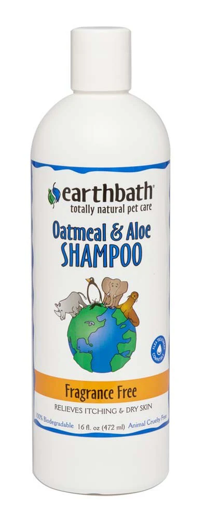 Oatmeal & Aloe Shampoo, Fragrance Free 1Ea/16 Oz