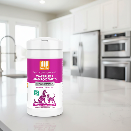 Waterless Grooming Wipes Japanese Cherry Blossom 70 Count