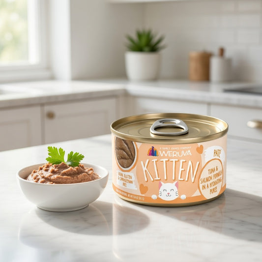 Cat Kitten Puree Tuna Salmon 3Oz. (Case of 12)