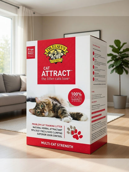 Dr. Elsey'S Cat Attract Scoopable Cat Litter 1Ea/20 Lb